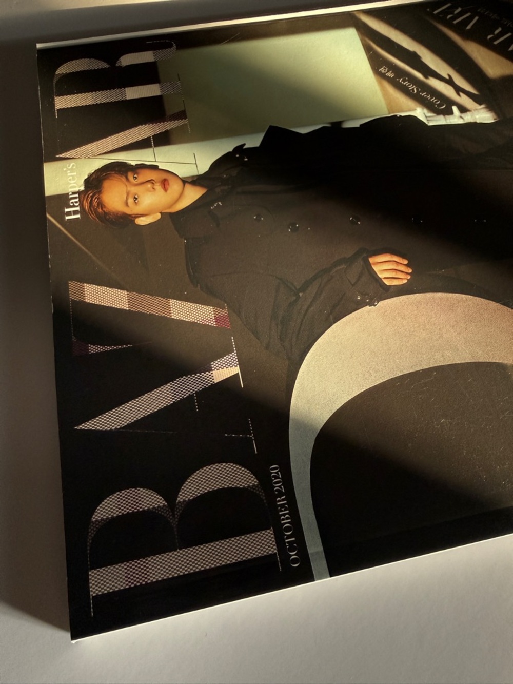 Harper's BAZAAR October 2020 Baekhyun EXO Super M - Picture 2 of 10